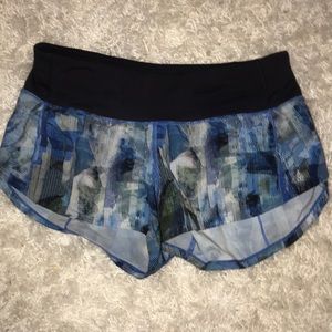 Size 2 Lululemon 2.5 speed shorts
